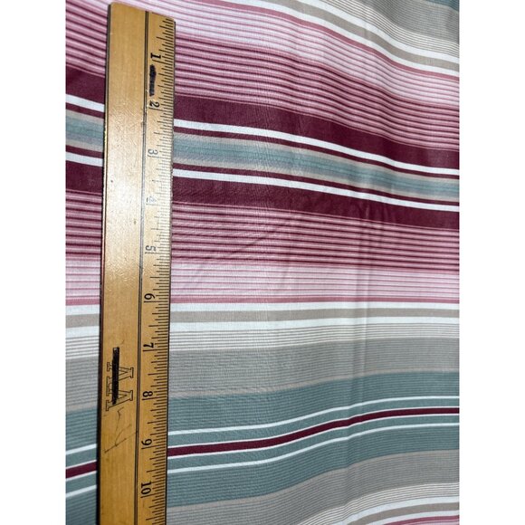 Pamela Joan Kessler Concord Striped Fabric 1/2 yard x 54" Cotton Blend Multicolo - Picture 3 of 7